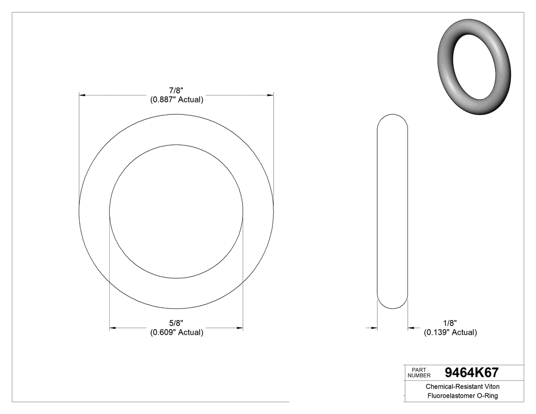 Technical drawing - 9464K67